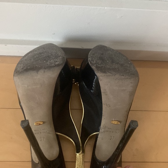 Sergio Rossi Peep Toe Heel - Picture 5 of 6